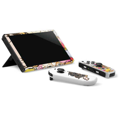 Betty Boop Hands Up Nintendo Switch OLED (2021) Skin